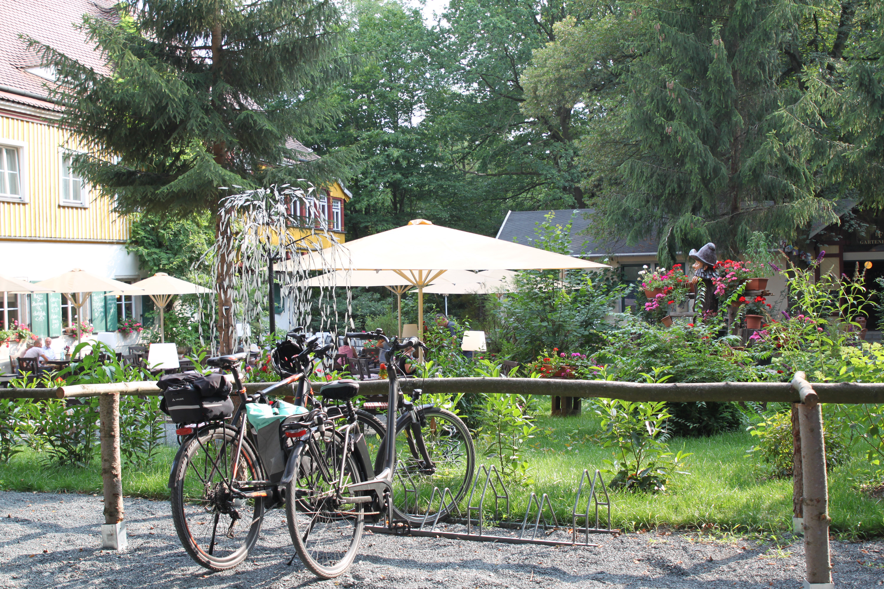 Fischhaus Garten